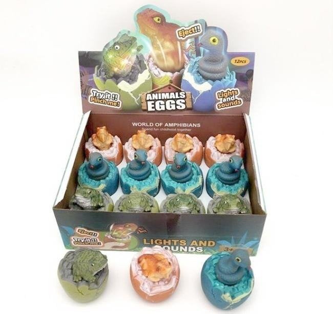 Gniotek zwierzęta z dźwiękiem MIX