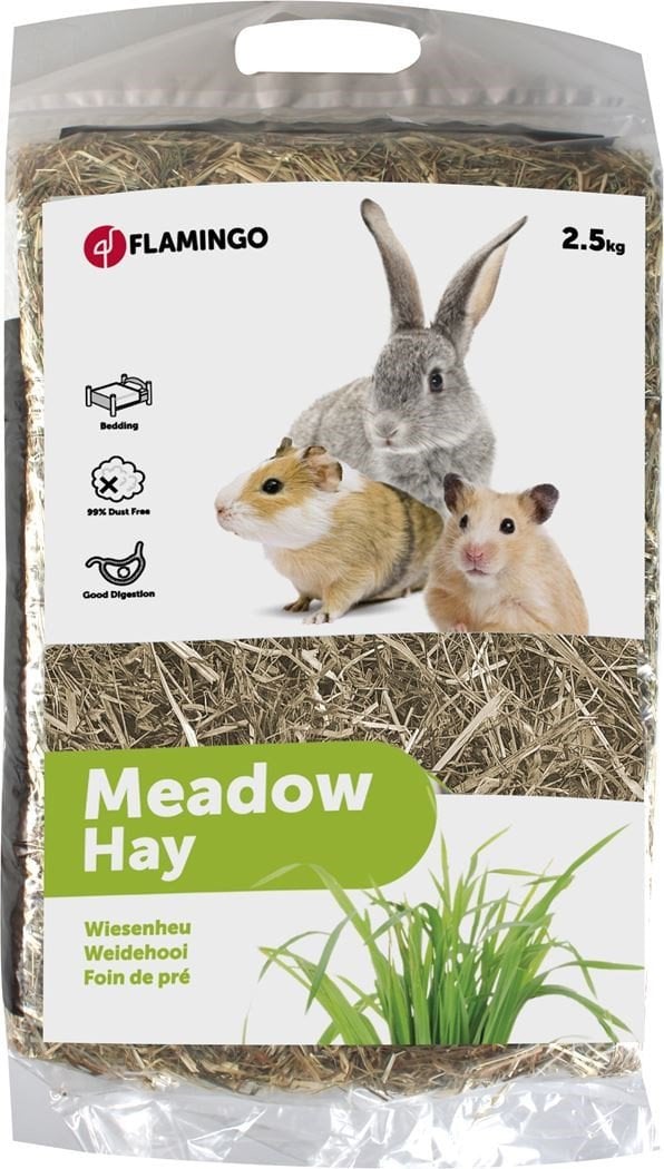 RODENT HAY FLAMINGO 2.5KG