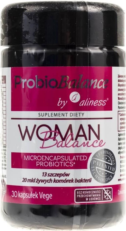 Aliness ProbioBalance Woman Balance probiotyk - 30 kapsułek