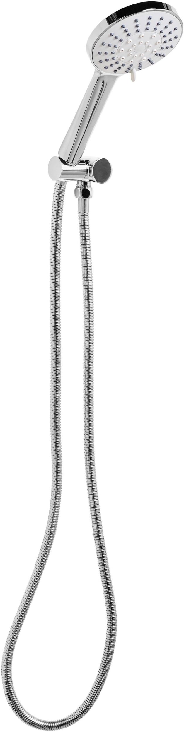 Słuchawka prysznicowa z wężem UCHIZA 5 funkcji Srebrny