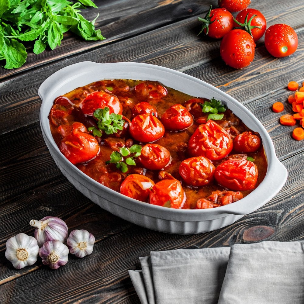 Oven dish oval Ceramica 36x24x6 8cm 8006043900361