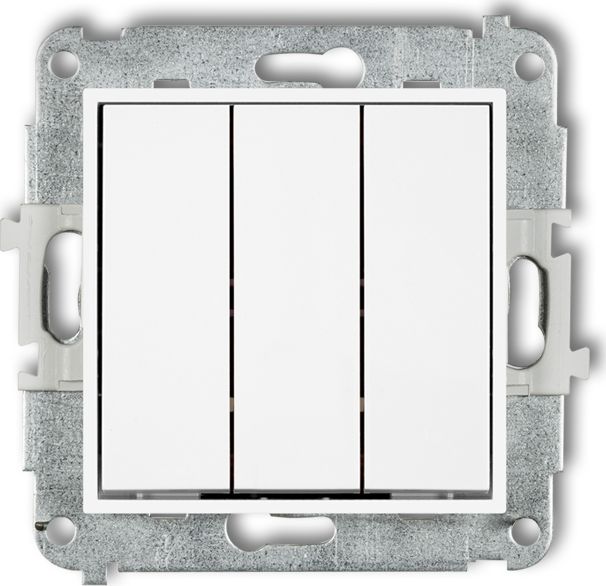 Karlik Mini Łącznik potrójny biały (MWP-7)