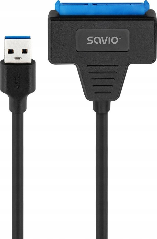 Savio Adapter USB-C 3.1 Gen 1 (M) - SATA (F) do dysków 2.5 cala , AK-68