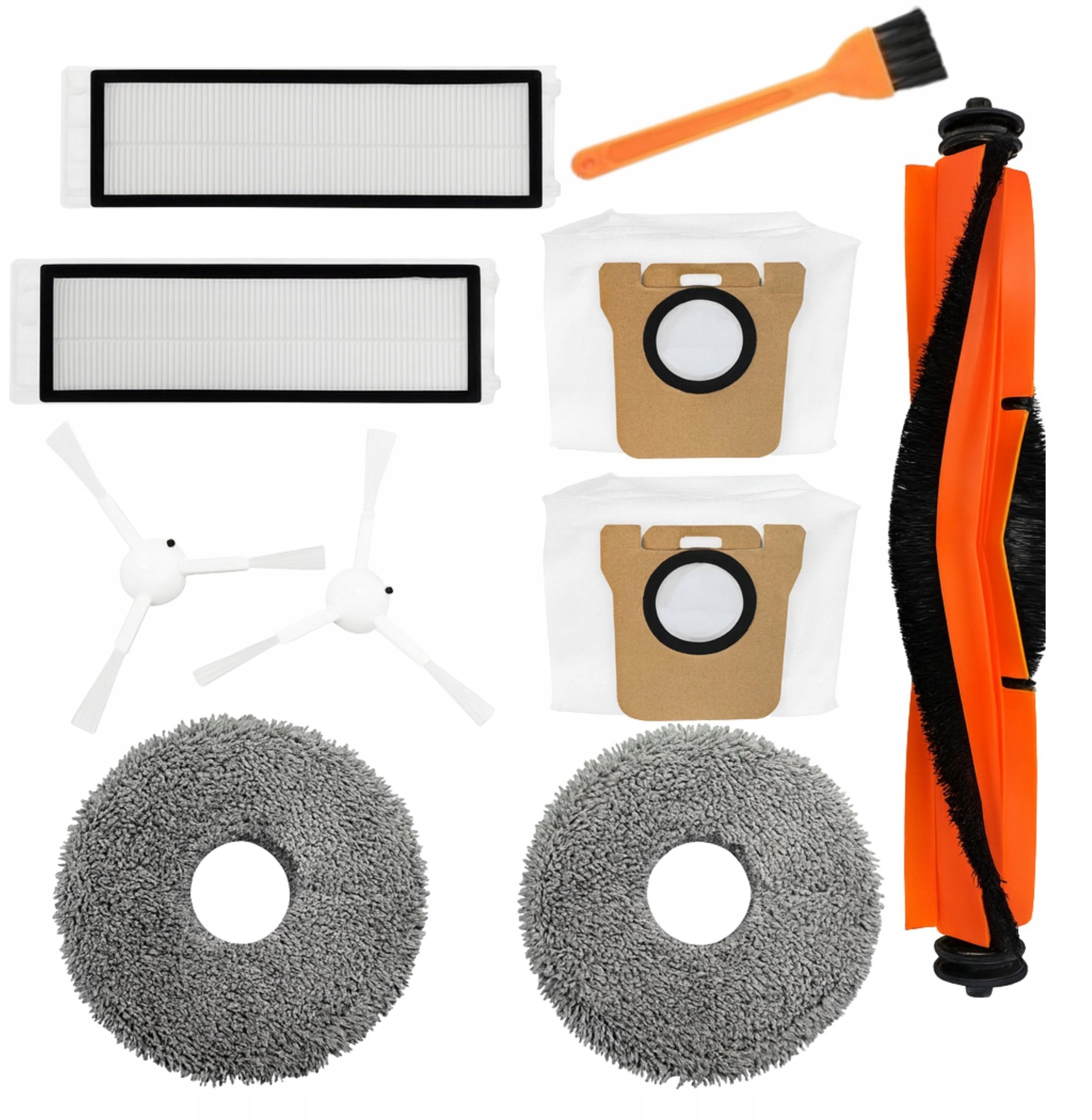 SZCZOTKI FILTRY MOPY WORKI DO XIAOMI MI ROBOT VACUUM X10 PLUS + X20+ PLUS