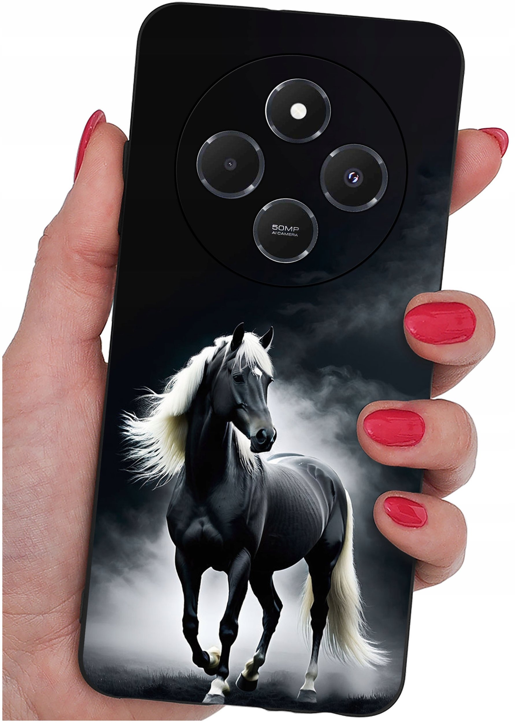 Etui do Xiaomi Redmi 14C WZORY |SILIKONOWE MATT CASE + SZKŁO 9H