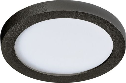 Azzardo Wpust podtynkowy okrągły czarny AZzardo SLIM 9 ROUND ledowy AZ2834