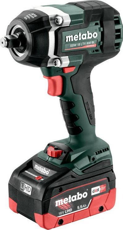 Klucz udarowy Metabo METABO.SSW 18 LTX 800 BL IMPACT WRENCH 2x5.5Ah LiHD 1200Nm METABOX