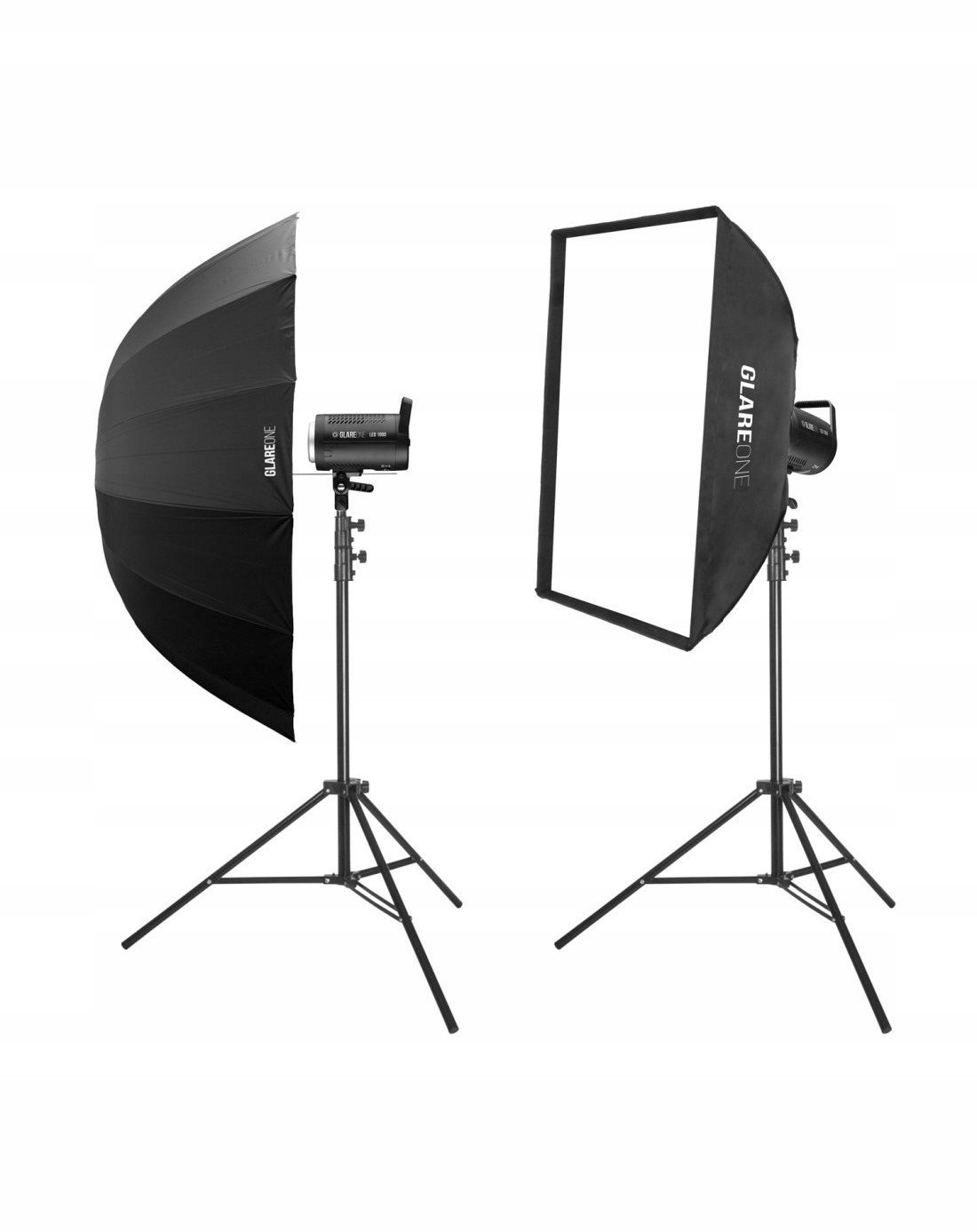 GlareOne LED 1000 Starter Kit - zestaw oświetlenia studyjnego