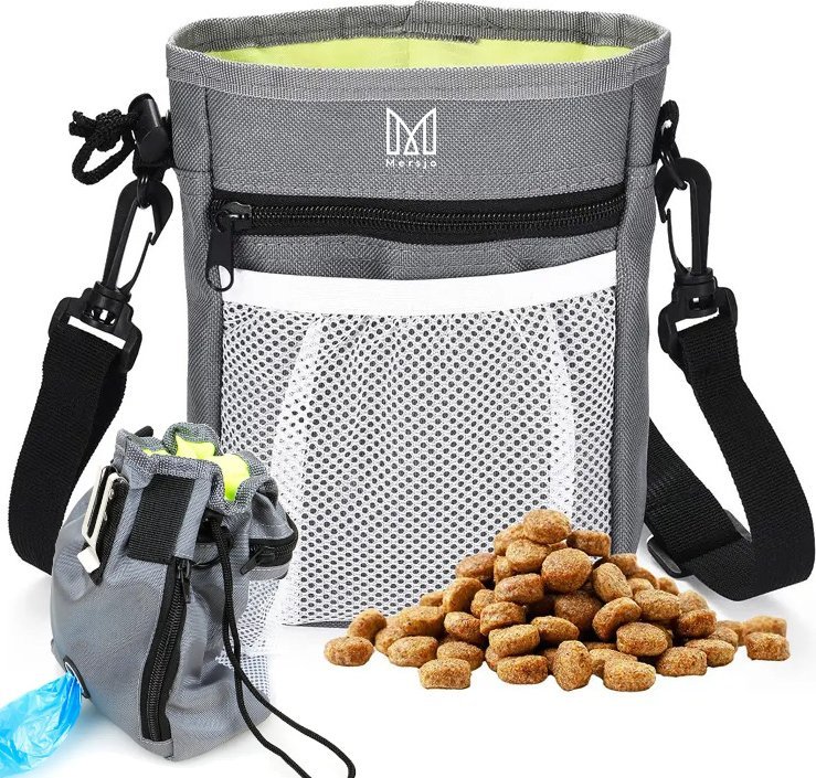 Mersjo Torebka na przysmaki dla psa, saszetka na smakołyki AXEL