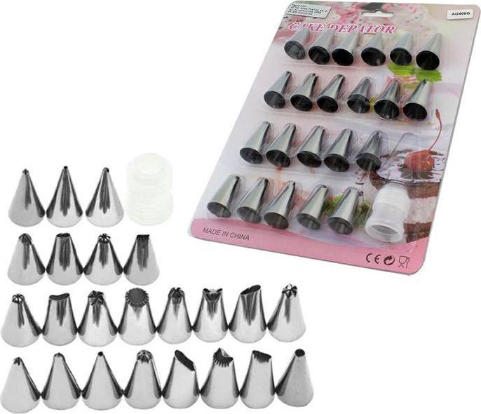 Home Appliances AG406G TYLKI CUKIERNICZE DO DEKORACJI CIAST 23szt