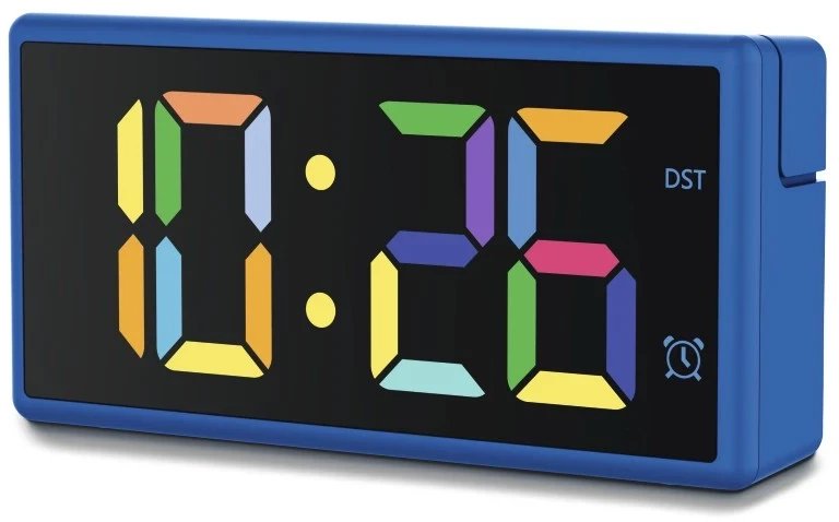 Budzik elektroniczny Ibiza Niebieski