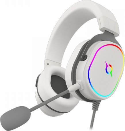 Słuchawki AQIRYS AQIRYS Słuchawki przewodowe ALTAIR 7.1 RGB white
