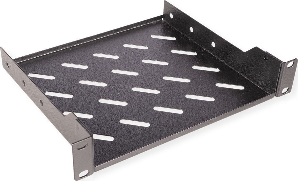 Roline Fachboden 10Zoll 1 HE 200 T schwarz