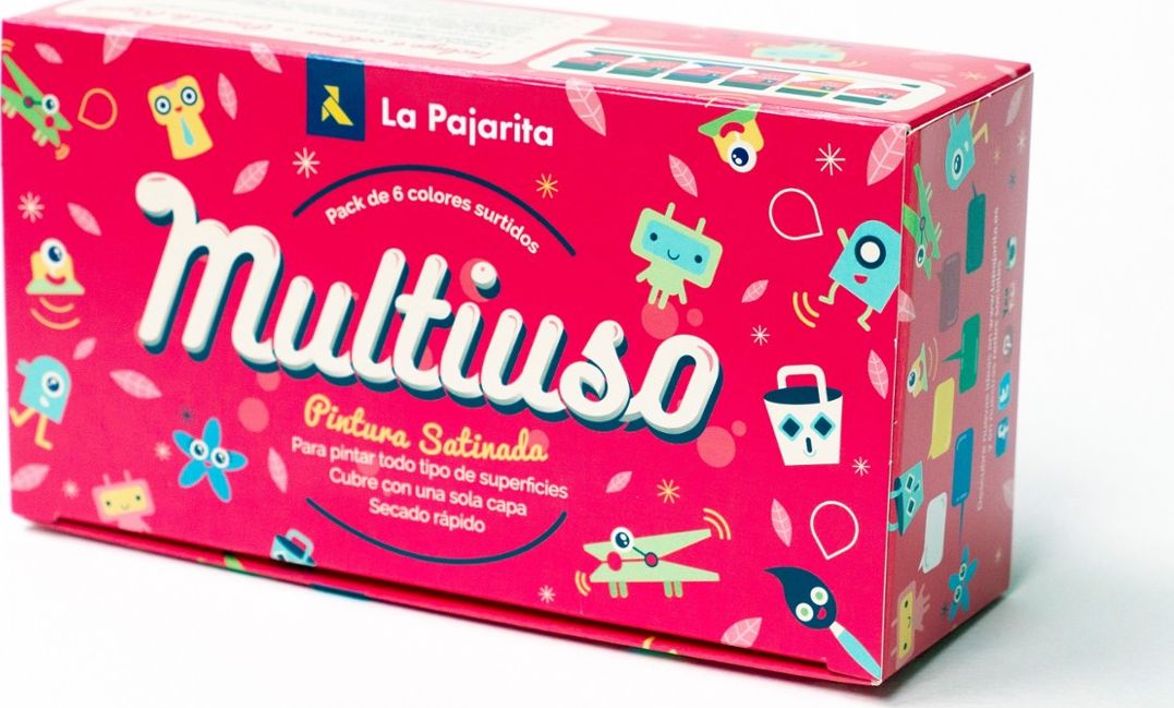 La Pajarita Zestaw Farb Satynowych 6x35 ml