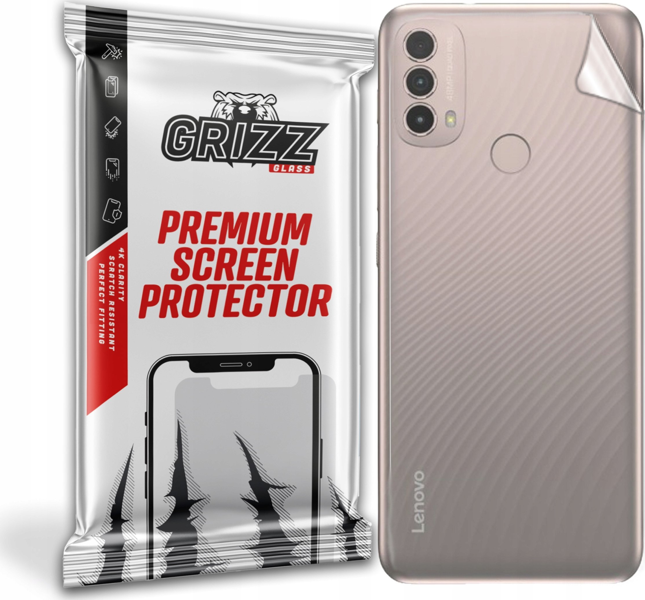 GrizzGlass Folia na tył Grizz Lenovo K14 Plus