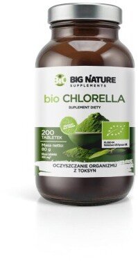Bodymax BIG NATURE Chlorella suplement diety 200 tabletek