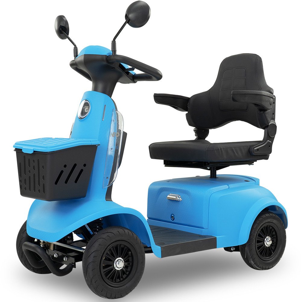 Czterokołowy skuter elektryczny BILI BIKE SHINO G6 NEO 350W 20Ah, niebieski