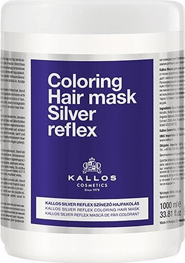 Kallos Kallos Maska do włosów blond Silver Reflex 1000 ml