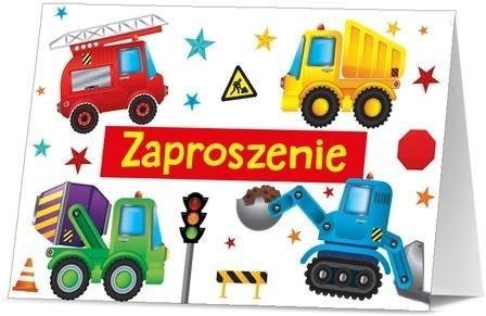 Zaproszenie Urodziny (10szt)