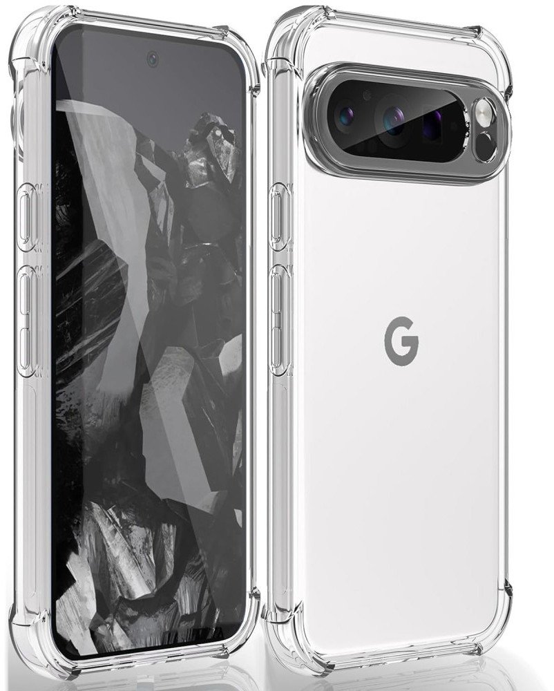 Etui Supero Flexair Pro do Google Pixel 10 Pro XL, przezroczyste