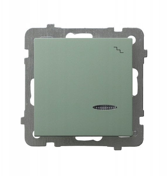 Ospel Łącznik schodowy z podświetleniem niebieskim zielonym matowym ŁP-3GS/m/84