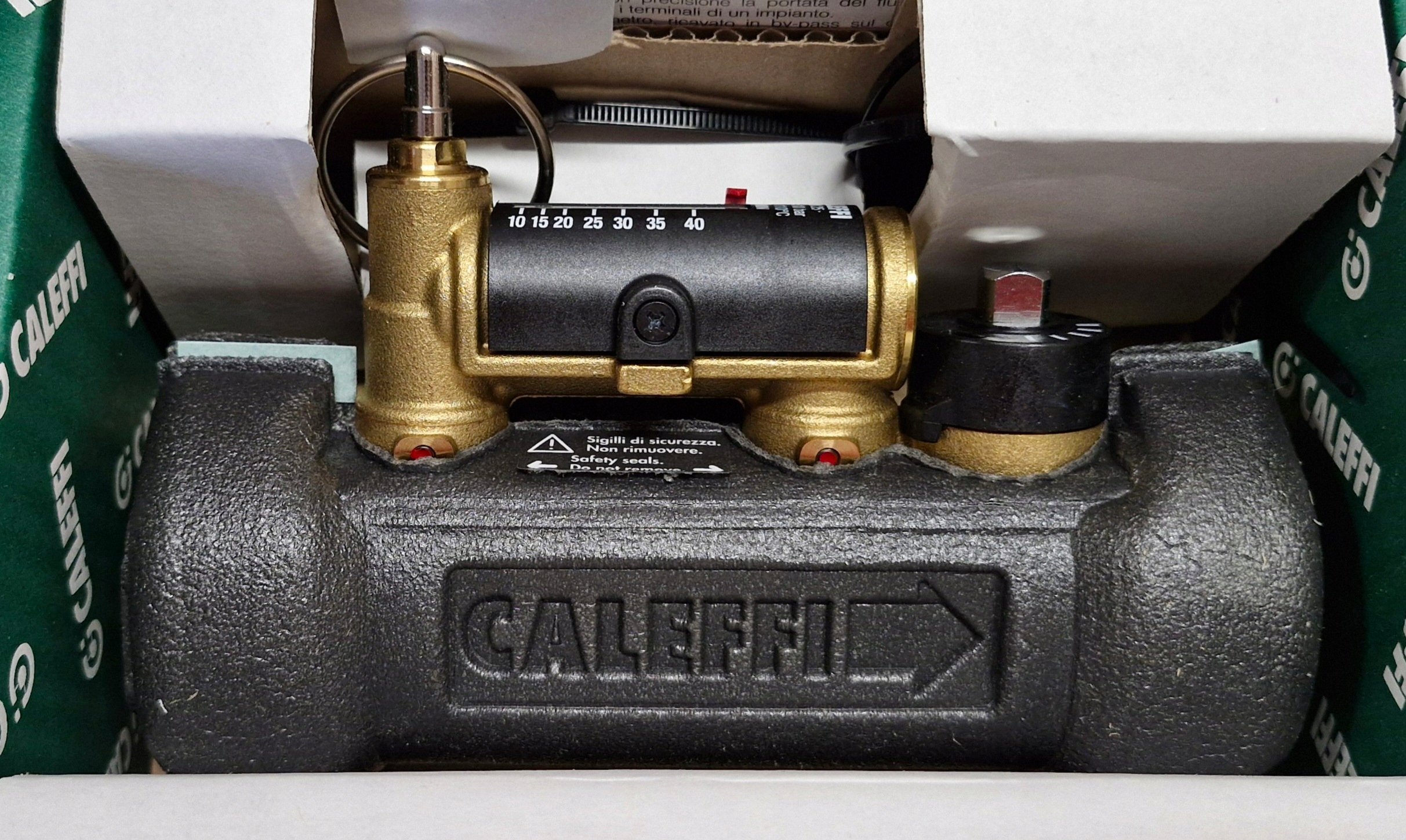 Zawór równoważący z przepływomierzem 1 10÷40 L/MIN