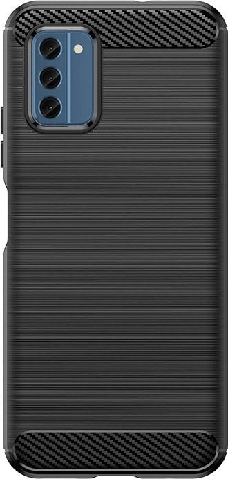 Hurtel Etui silikonowe Carbon Case do Nokia C300 - czarne