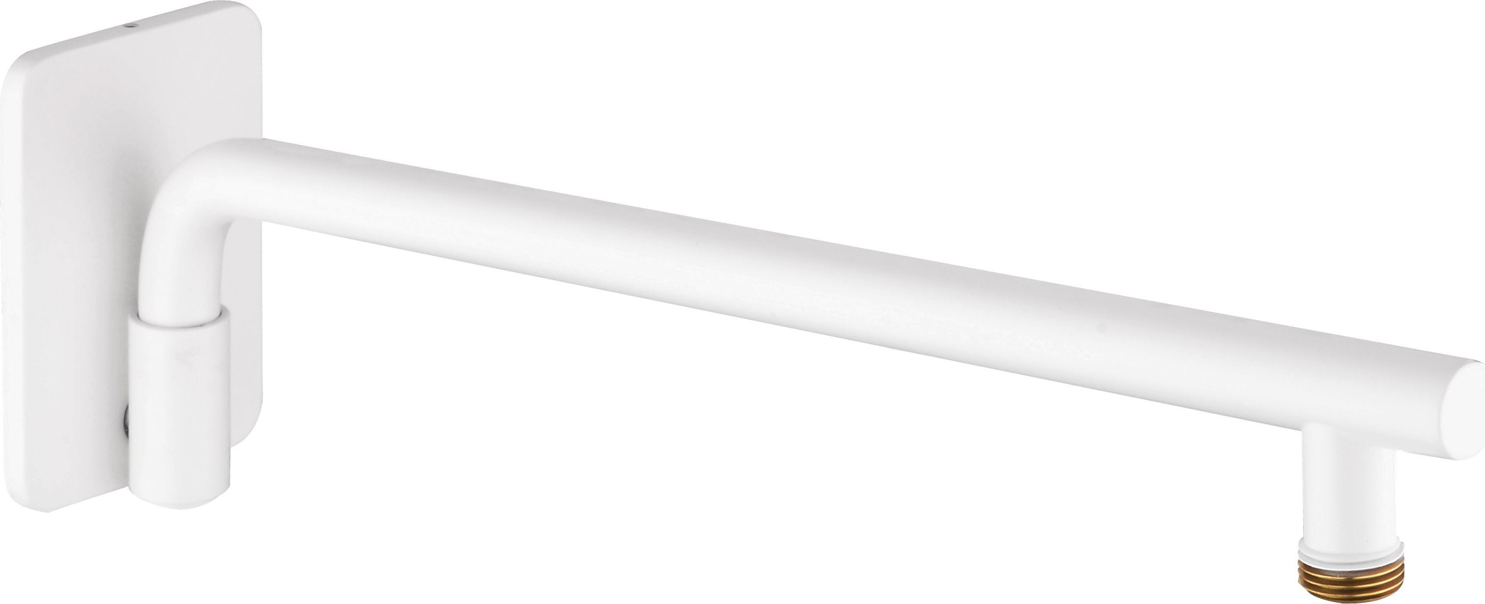 Deante CASCADA BIANCO WYLEWKA ŚCIENNA RUCHOMA 400mm