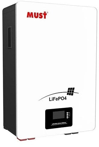 Akumuliatorius MUST LiFePO4 51.2V, 100Ah