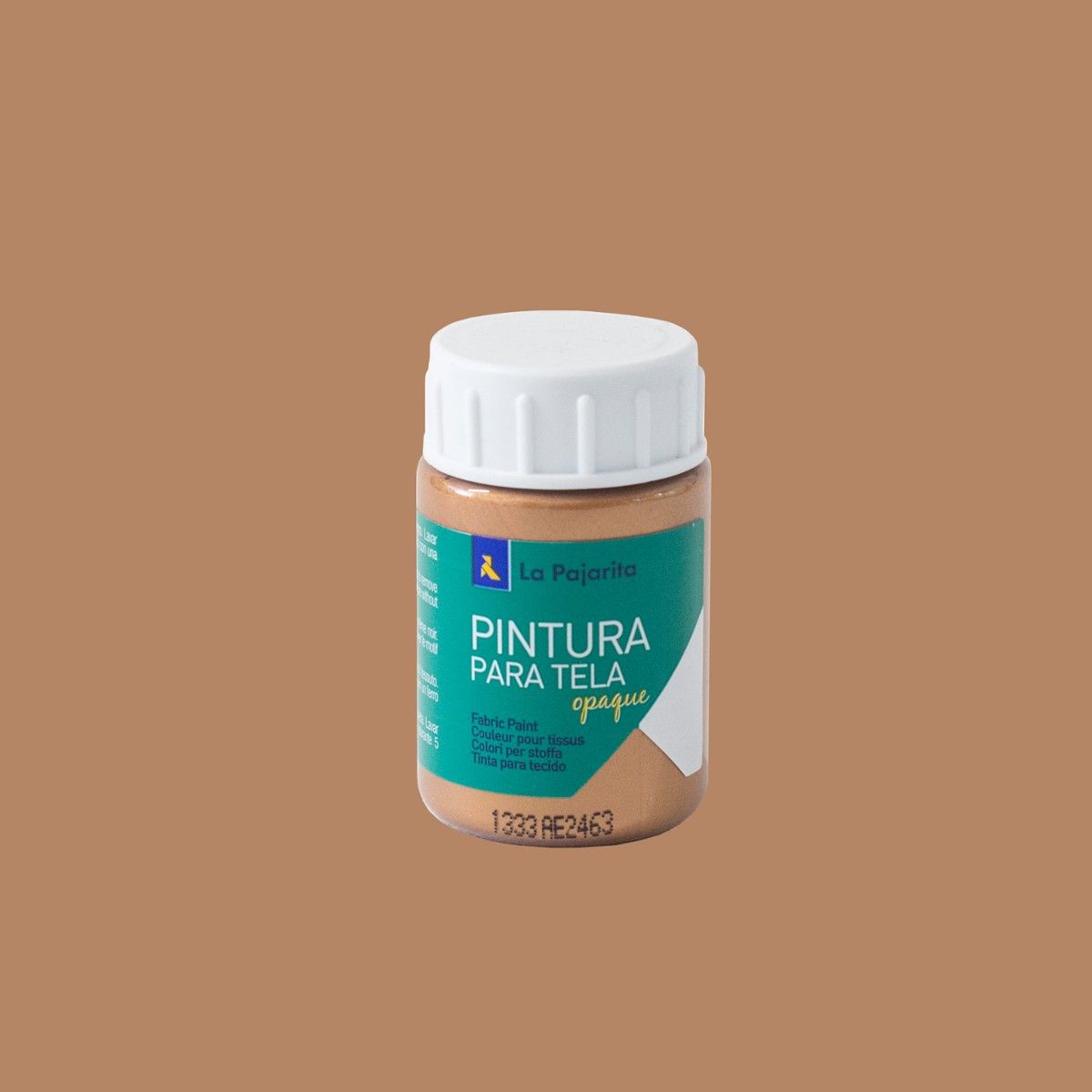 La Pajarita Farba do Tkanin 35 ml Metal. Miedziana