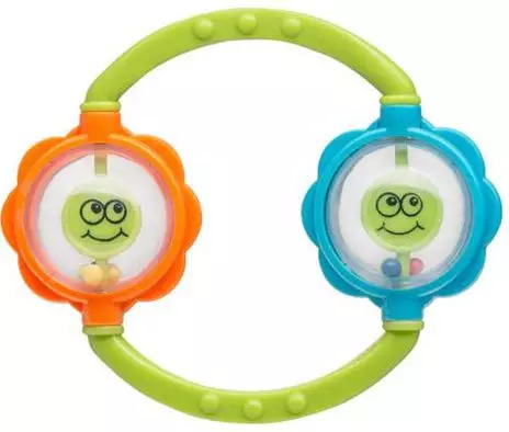 BabyOno Grzechotka dwie kule
