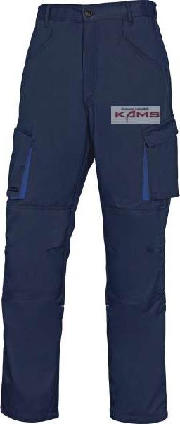 Delta Plus Spodnie robocze mach2 z poliestru/bawełny kolor czarno-szary rozmiar M M2PA2NOTM