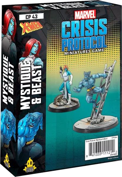 Atomic Mass Games Dodatek do gry Marvel: Crisis Protocol - Beast & Mystique