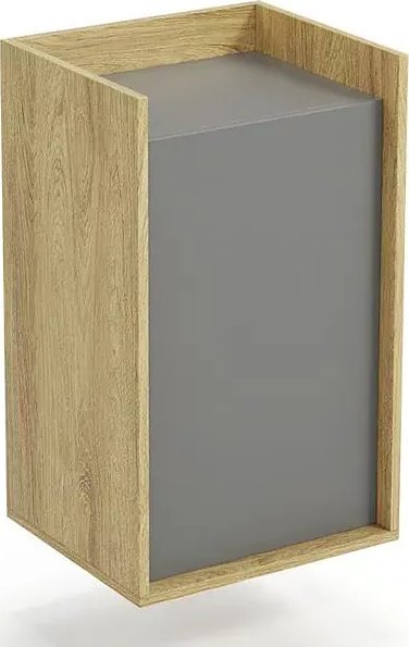 Elior Szafka modułowa 83cm hikora + szary przykurzony - Horizonte 9X