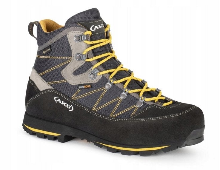 Buty trekkingowe męskie Aku M'S TREKKER LITE III WIDE GTX, anthracite/ mustard, 41.5