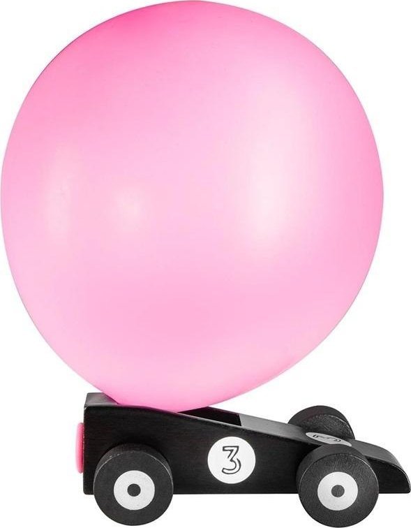 Samochód wyścigowy z balonem - Blackstar