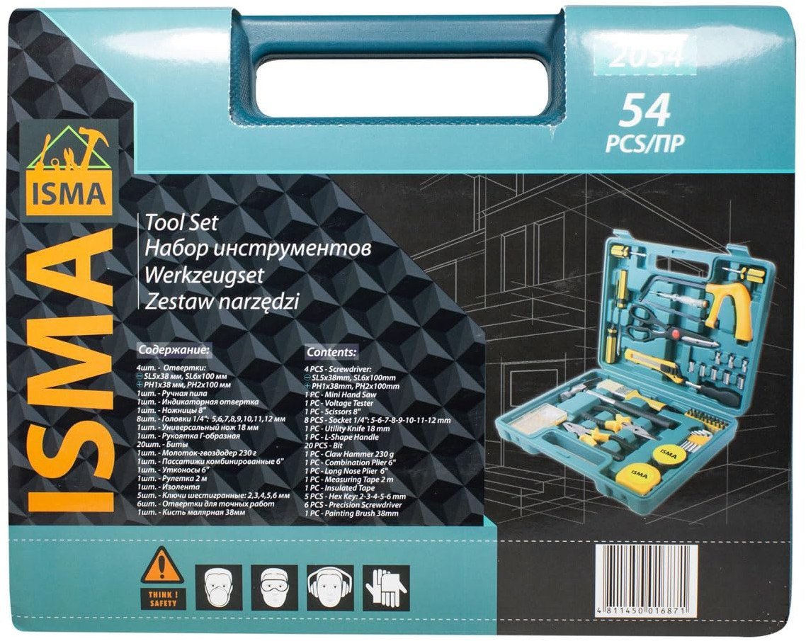 TOOL SET ISMA 54PCS
