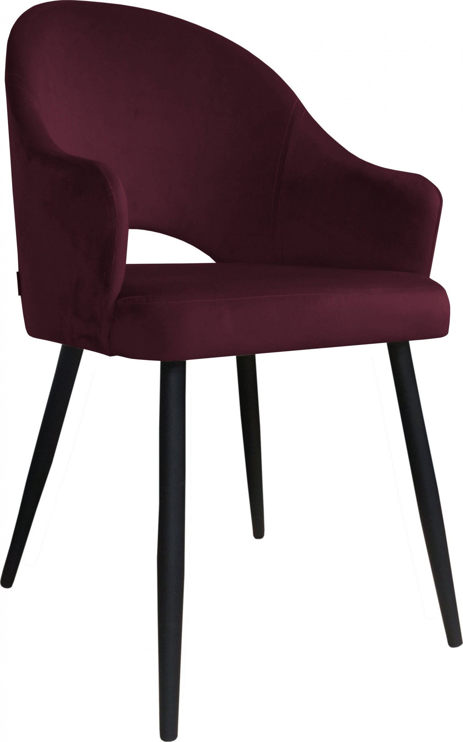 Atos Krzesło Velvet noga czarna MG02