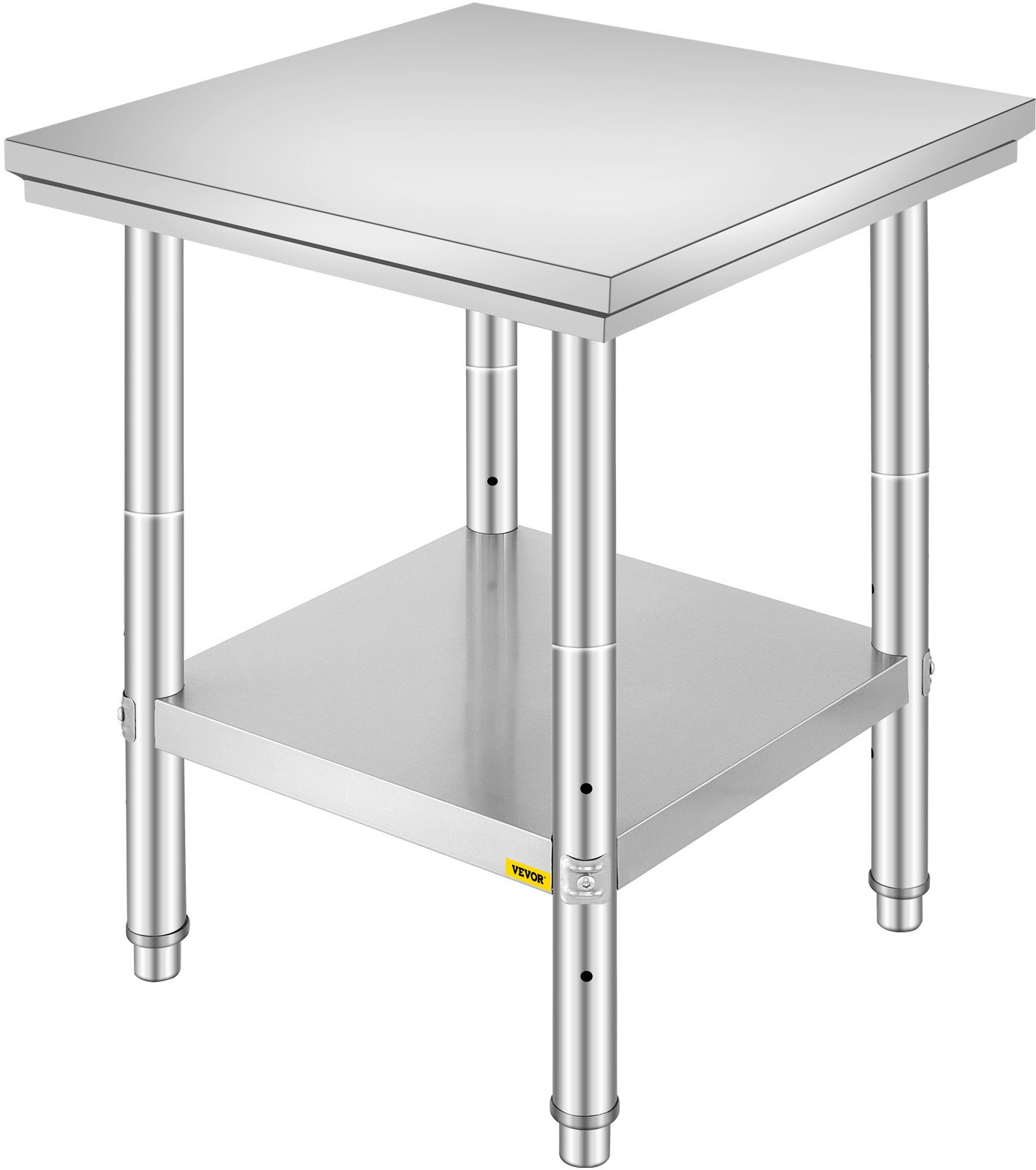 Stół roboczy blat gastronomiczny ze stali nierdzewnej 60x60x80cm