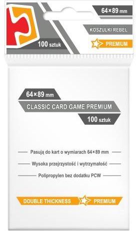 Rebel Koszulki CCG Premium 63,5x88 100szt