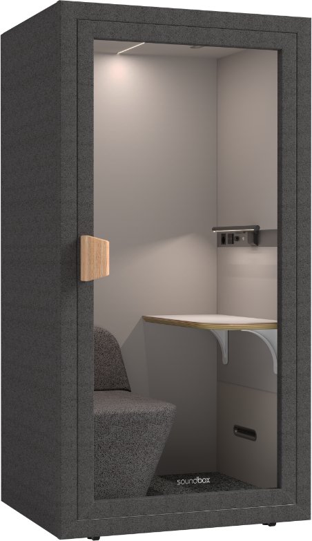 Kabina akustyczna do biura i domu jednoosobowa Tuesday Storm