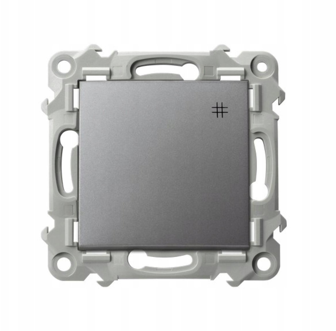 SZAFIR Łącznik krzyżowy szary mat ŁP-4Z/m/70