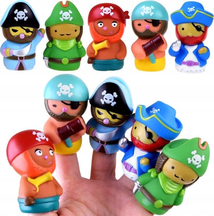 Jokomisiada Pacynki na palec PIRACI ahoj przygodo ZA4334