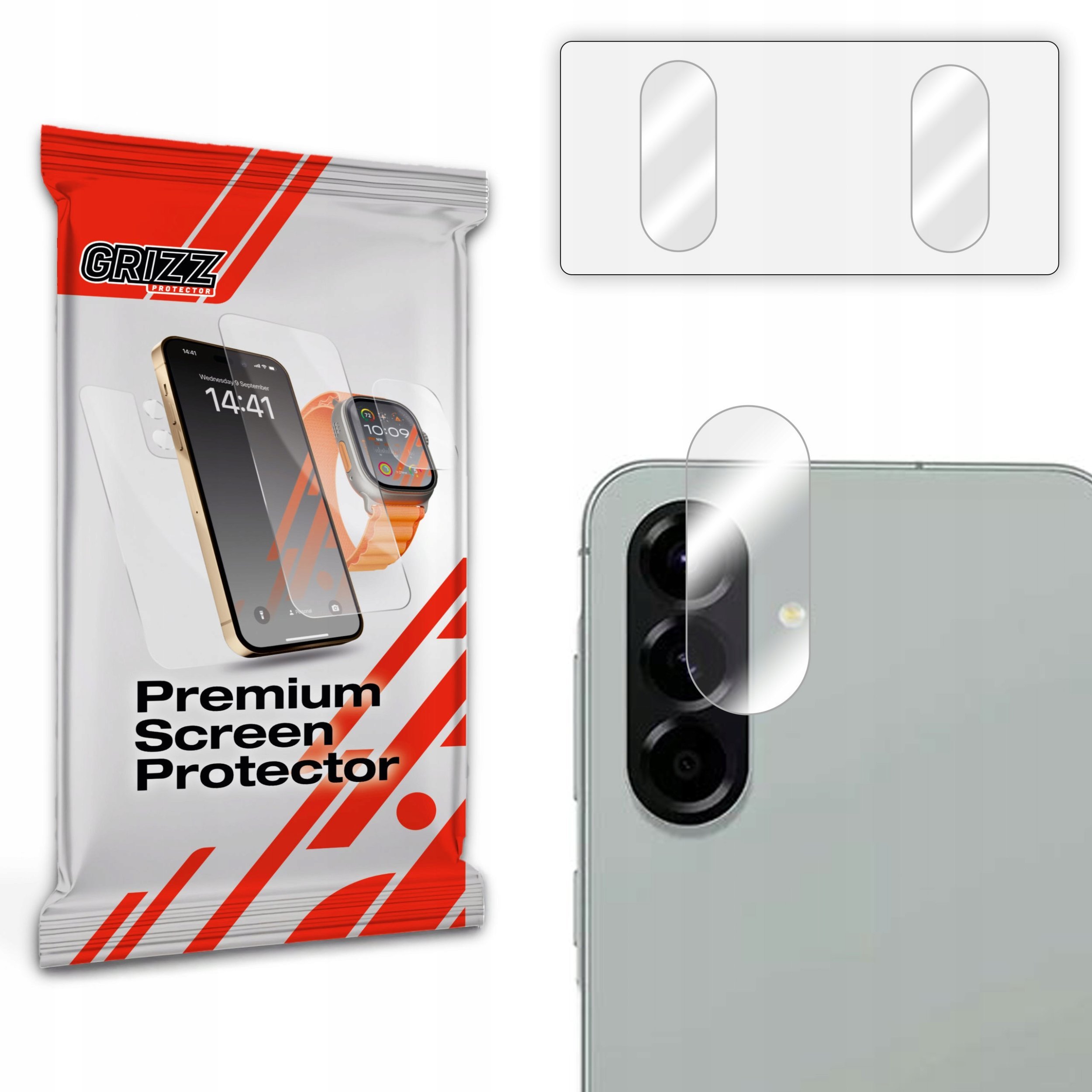 Szkło na aparat GrizzGlass HybridGlass Camera do Samsung Galaxy A56