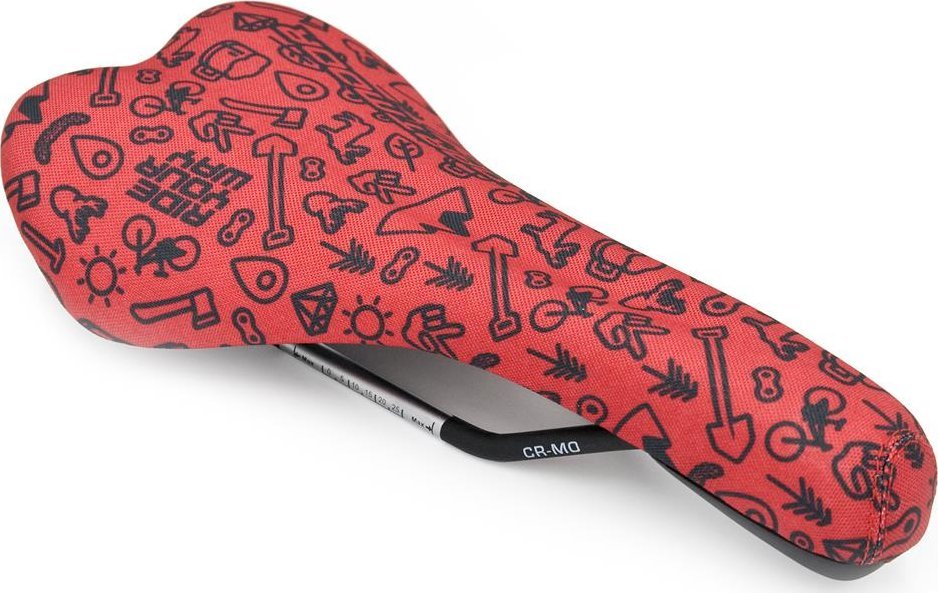 Dartmoor Siodełko Dartmoo Primal, pręty drążone cr-mo, Red Devil