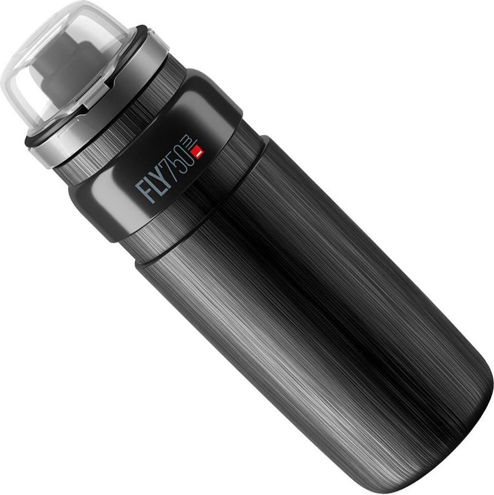 Elite Bidon Elite FLY Tex MTB, czarny, 750 ml