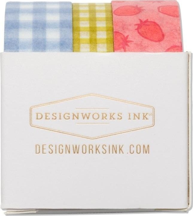 Taśma ozdobna Strawberry Patch 3szt