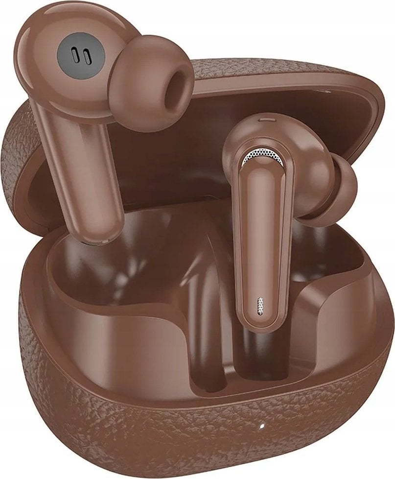 HOCO słuchawki bezprzewodowe bluetooth TWS EQ23 brązowe