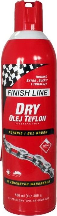 Finish Line Olej do łańcucha Finish Line Teflon Plus teflonowy 500 ml aerozol uniwersalny