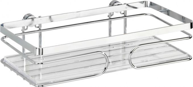 Wenko wieszak ścienny Premium 24 x 13,5 x 6,5 cm stal nierdzewna srebrna